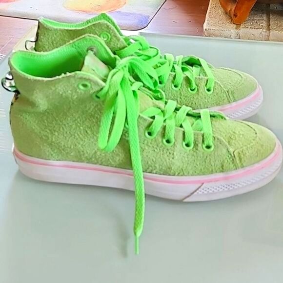 ADIDAS Nizza Suede Leather High Top Sneakers - Picture 1 of 11